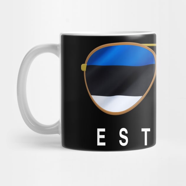 Estonia Sunglasses, Estonia Flag, Estonia gift , Estonian by JayD World